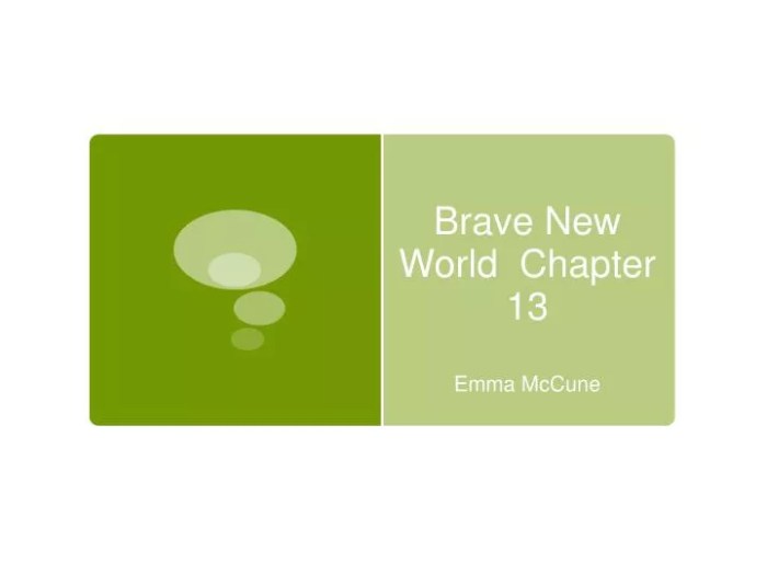 Brave new world chapter 9