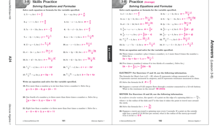 Chapter 1 glencoe algebra 2