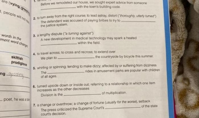 Unit 12 level c vocab answers