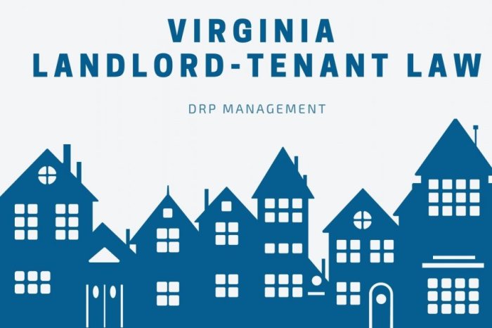 Under the virginia residential landlord and tenant act application deposits