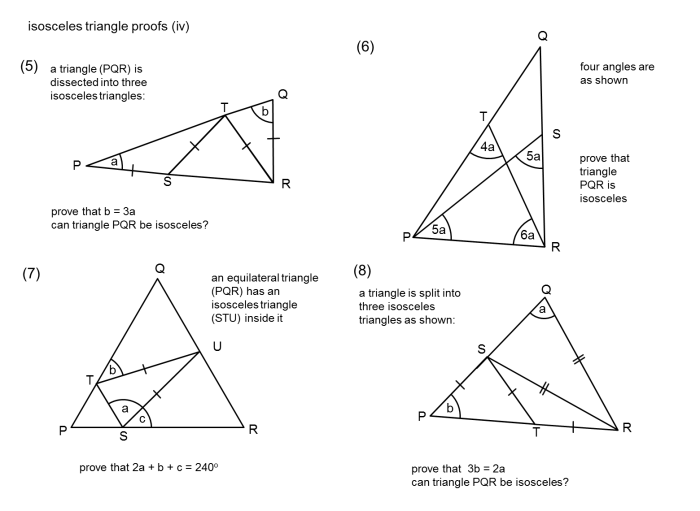 A.a.s. and isosceles triangles common core geometry homework